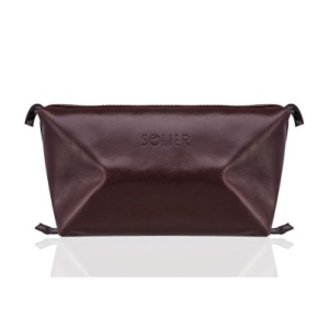 Solier PERTH Leren Reistas bruin